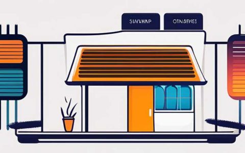 How to connect solar floor heating lamp