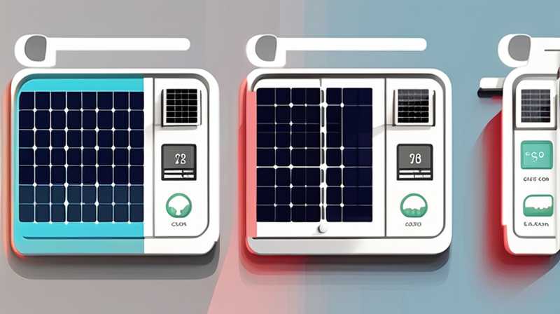 What is the maximum liter of wall mounted solar panel?