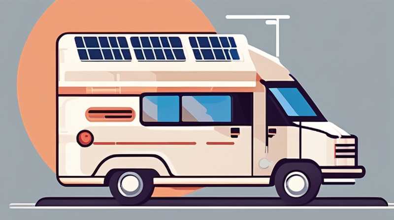 How to deal with RV solar power generation