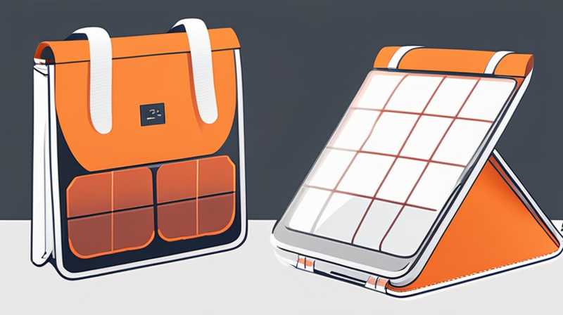 How much does it cost to customize a solar folding bag?