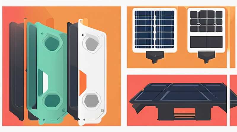 How to make the solar panel bracket super flat