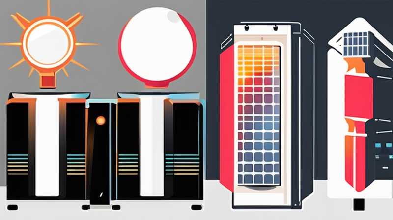 How to connect solar energy and battery