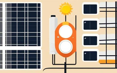 How to connect solar panels to light wires