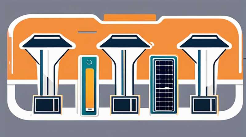 How to charge solar charging piles