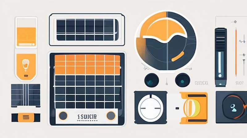 How to disassemble the solar instrument panel