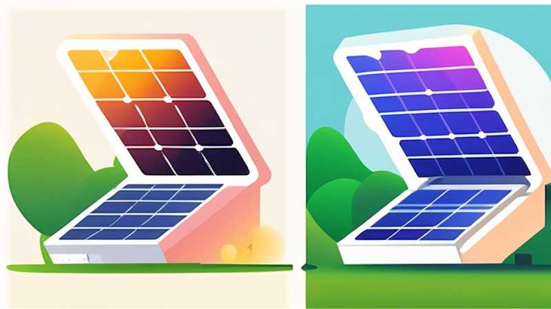 How to connect photovoltaic solar energy to battery panels