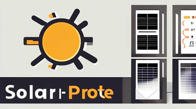 How to install solar time control probe