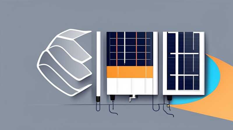 How to install solar charging panels