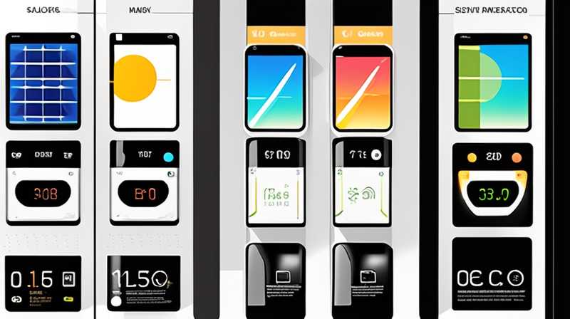 How many meters does solar energy require?