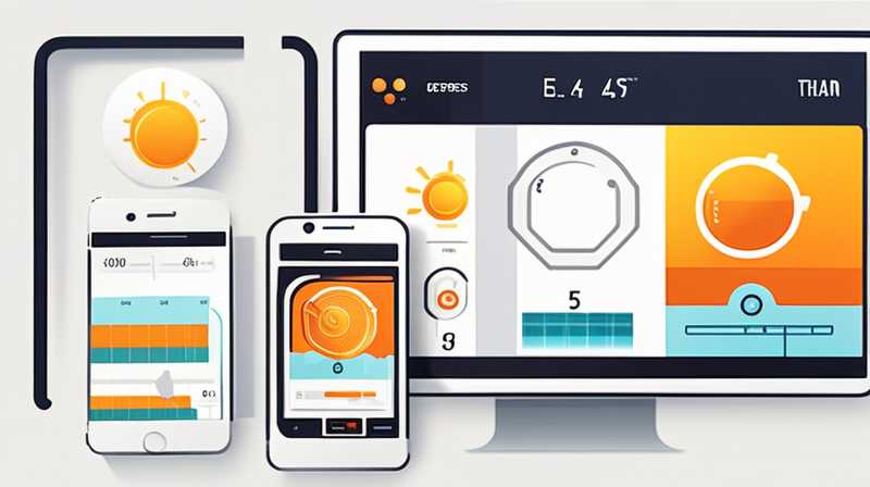 What does solar meter e1 represent