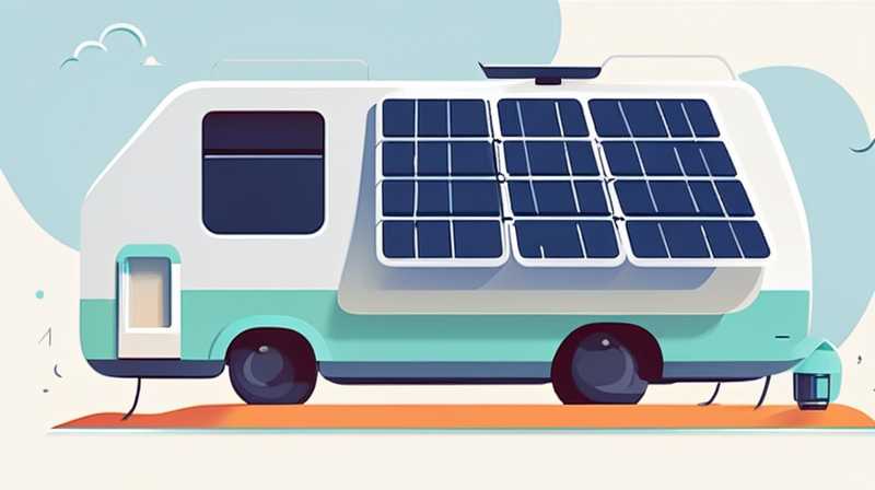 How to fix the RV solar panels