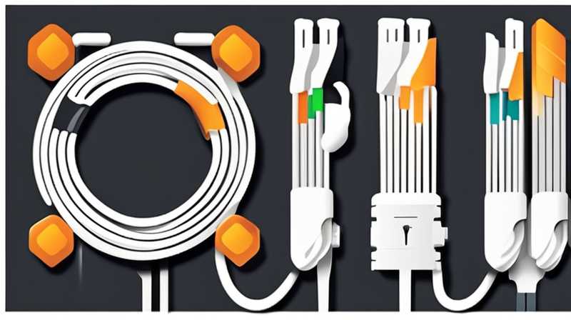 How to connect six-wire solar power cable