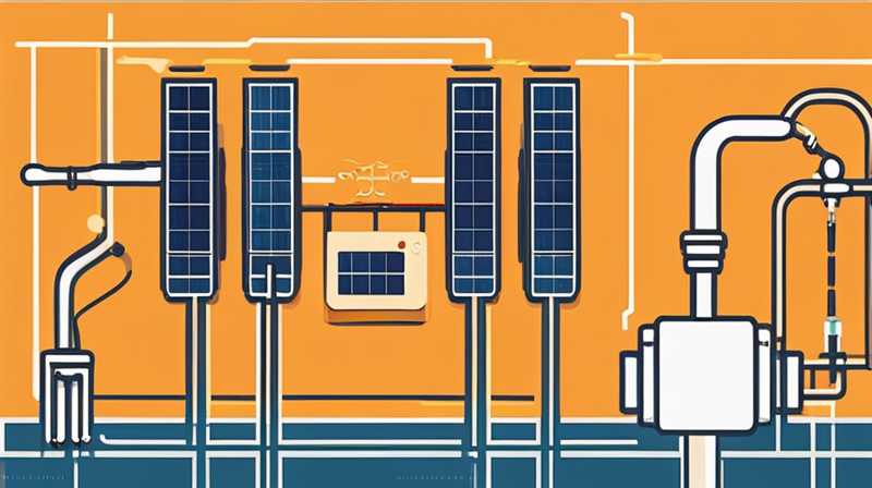 How to connect the wires of the solar check valve