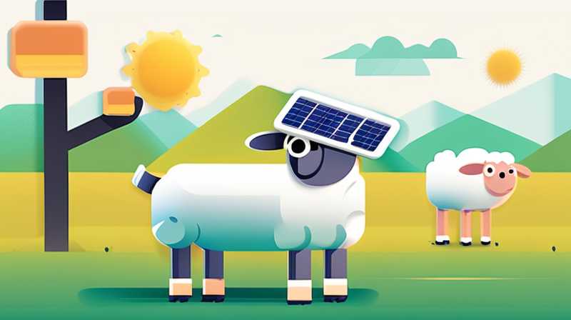 How to fix the solar locator sheep