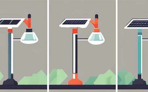How many volts does a solar street light have?