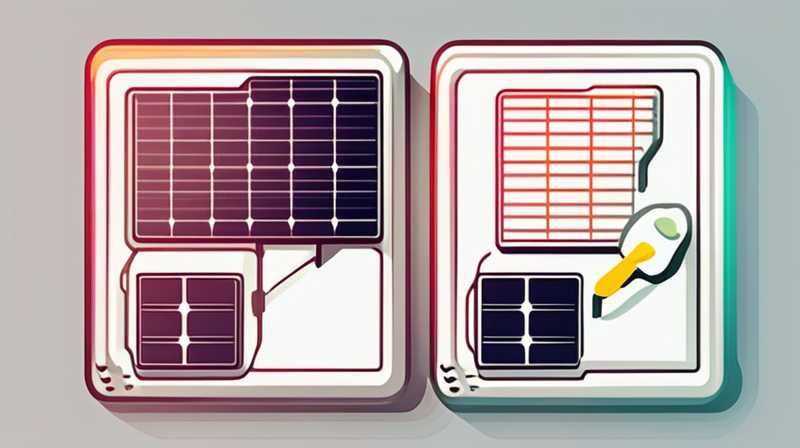 How to check solar panel voltage