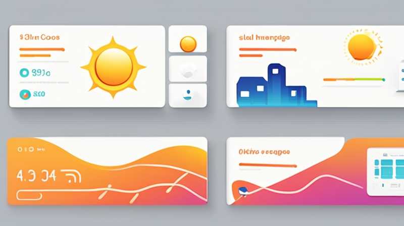 How many square meters of solar energy?