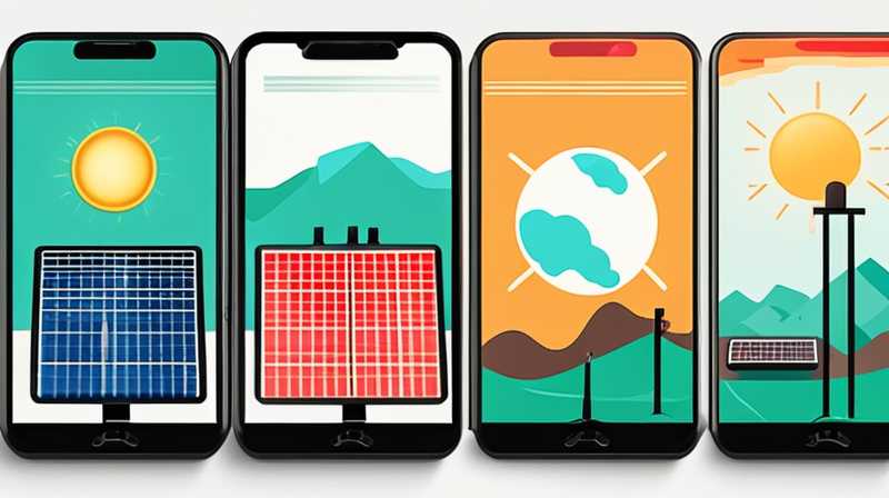 How to take photos of solar energy with your mobile phone