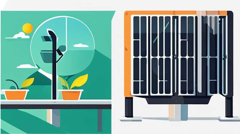 How to connect a solar powered automatic watering device