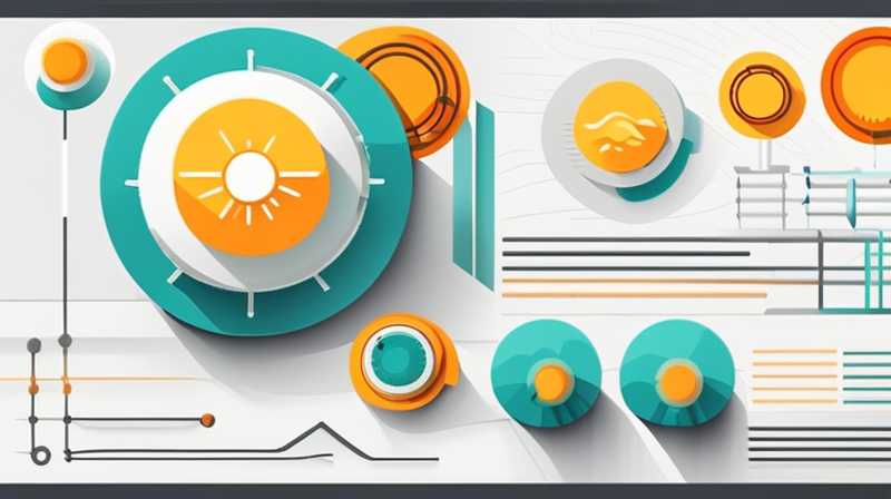 How to put the solar signal line in