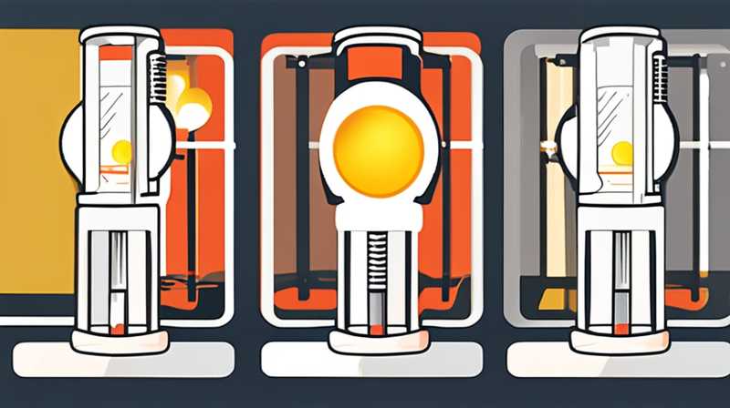 How to disassemble the floor stand solar light