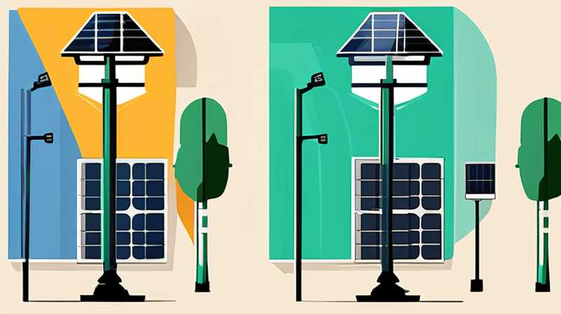 How much does it cost to recycle solar panels on street light poles?