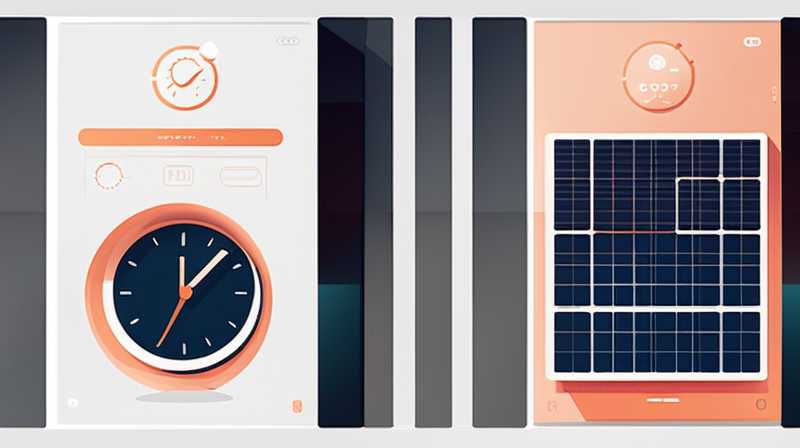 How to set the time of LED solar lighting