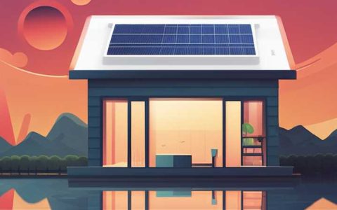 How to pour the roof of a solar house