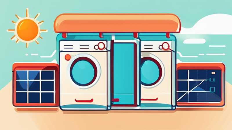 How to wash with solar energy