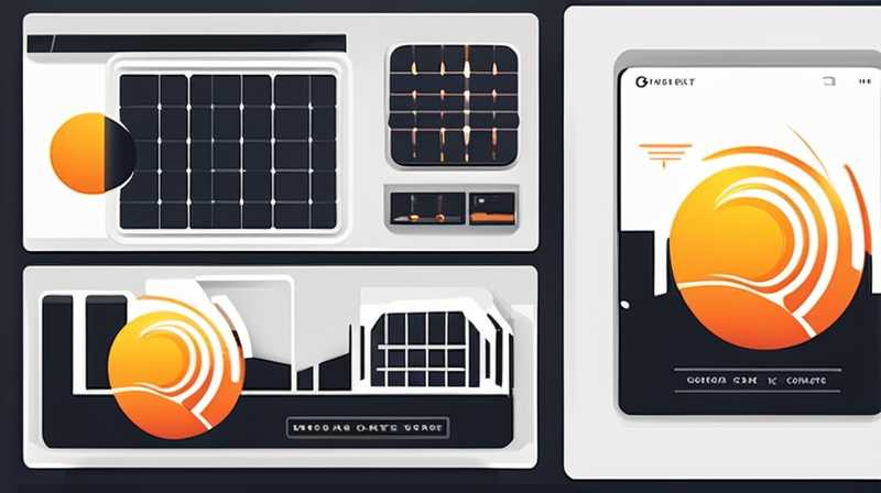 How to connect solar powered dark gate