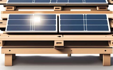 How to install solar panels on pallets