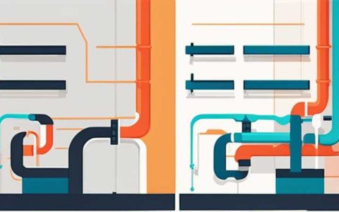 How to pass solar pipes through the wall