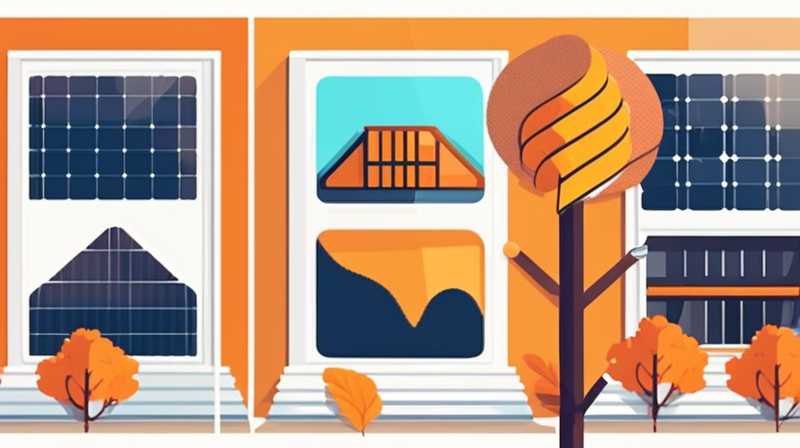 How to use solar energy in autumn