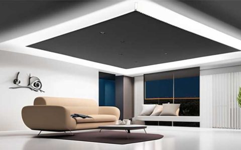 How to install solar ceiling lights indoors