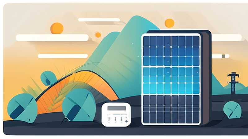 What energy do solar panels absorb?