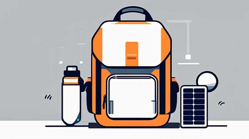 When will the solar backpack be introduced?