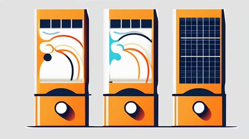 How to connect plate-type solar tubes