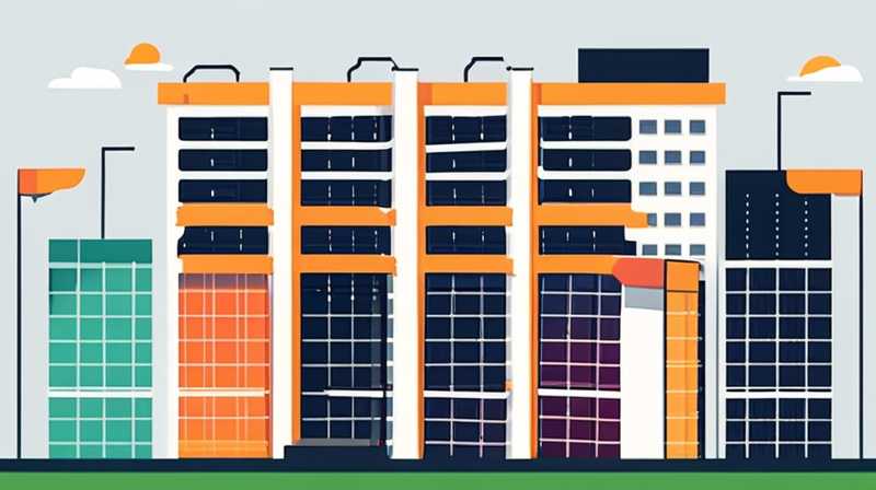 How to remove solar panels on high-rise buildings