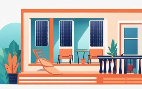 How to decorate a balcony with solar energy