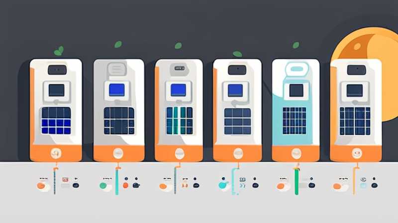 How to set up the solar remote control panel