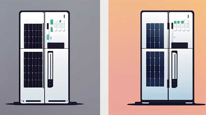 How long does it take to charge a refrigerator with solar energy?