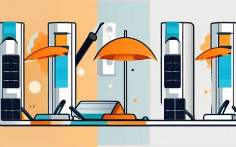 What is a solar umbrella charger