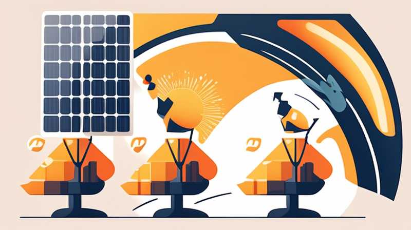 How much is the net profit of solar energy in a year