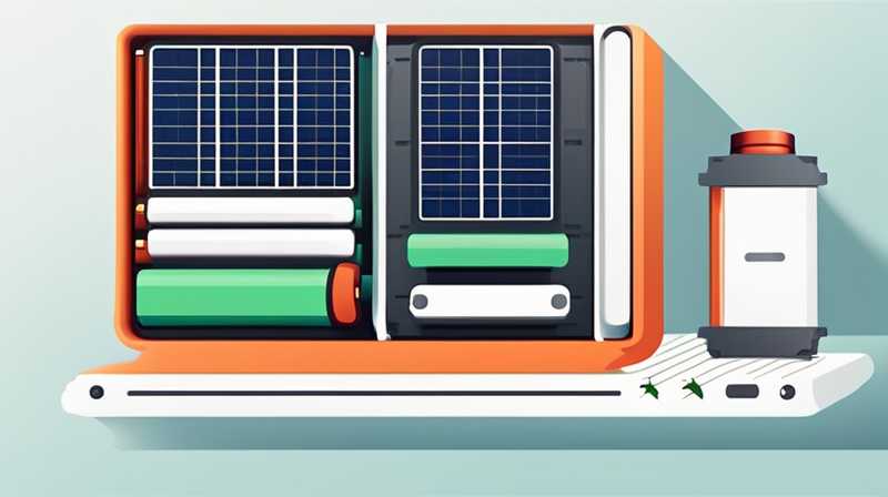 How to replace the battery during solar maintenance