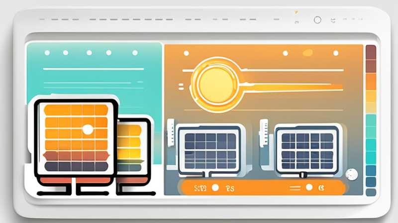 What software should I download for solar energy monitoring