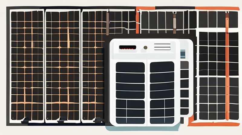 How to install the bottom plug of solar panel