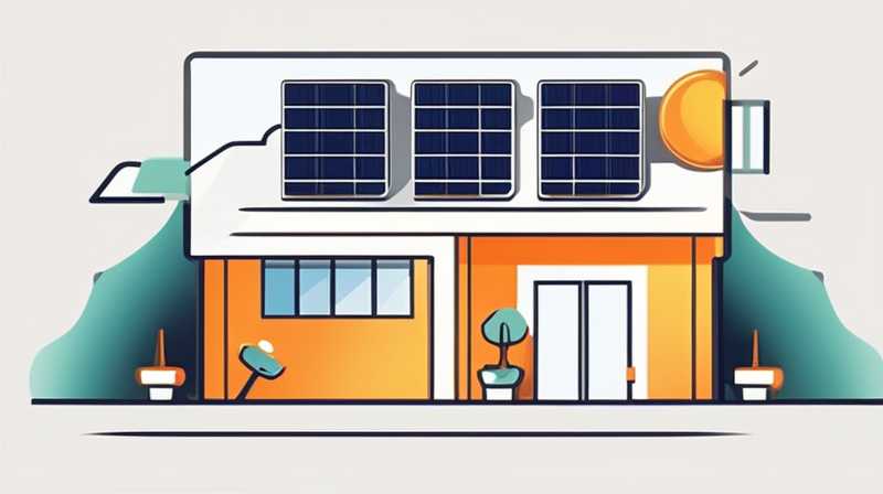 How to use solar energy to generate electricity at home