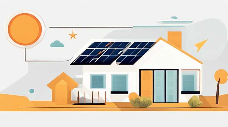 How to connect home solar energy