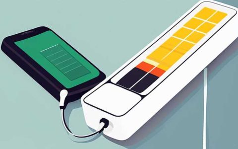 How to plug a mobile power bank into a solar panel