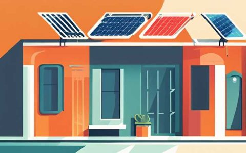 What is the principle of solar floodlight